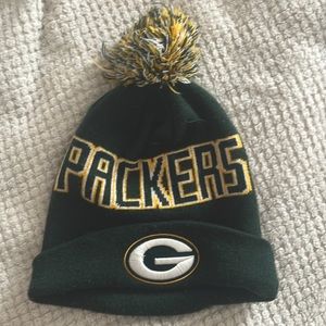Genuine green bay packers beanie
